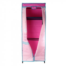 Grossiste armoire à dressing rose 149x43x58cm