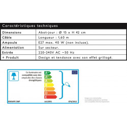 Grossiste suspension en forme de bouteille filaire en métal noir