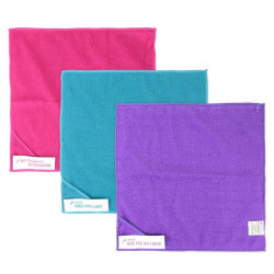 Microfiber cleaning cloth x3