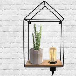 Grossiste étagère déco lumineuse 41cm