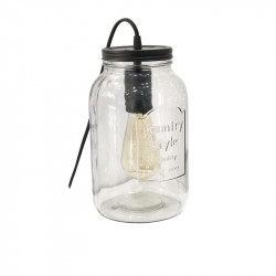 Grossiste lampe à poser Mason Jar