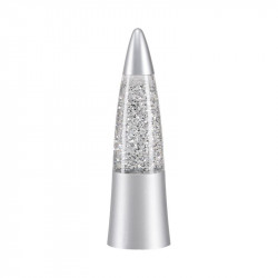 Grossiste lampe glitter argentée