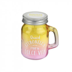 Bougie Mason jar PM...