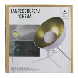 Grossiste lampe de bureau blanche style "Cinéma"