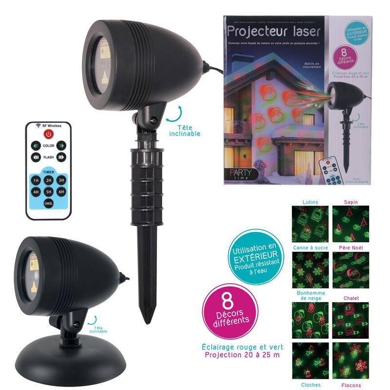 Grossiste projecteur laser avec motifs de Noël