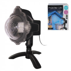 Grossiste projecteur à LED bleue motif neige