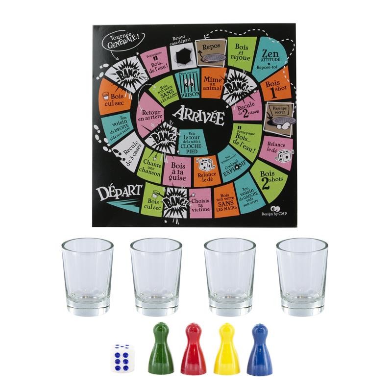 JEU À BOIRE LA ROULETTE DE L'APÉRO : : Jeux et Jouets