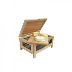 Wooden cheese storage chest