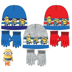 Grossiste ensemble bonnet et gants les minions assortiment 1