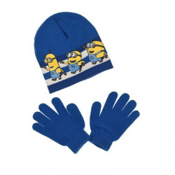 Grossiste ensemble bonnet et gants les minions assortiment 1