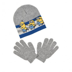 Grossiste ensemble bonnet et gants les minions assortiment 1