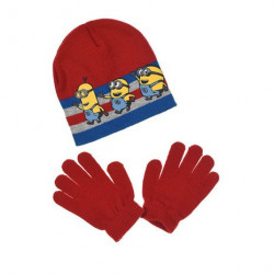 Grossiste ensemble bonnet et gants les minions assortiment 1