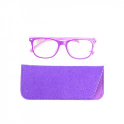 Grossiste lunette avec reflet bleu pour enfant violette