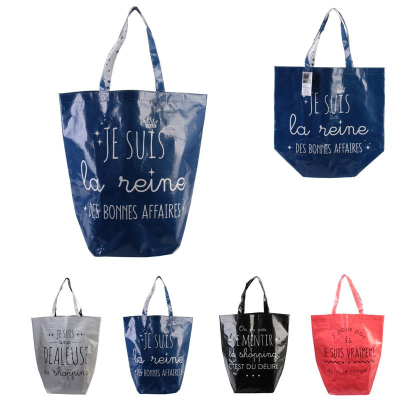 Grossiste sac shopping 44x45x22cm