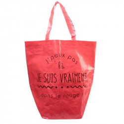 Grossiste sac shopping 44x45x22cm orange