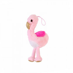 Peluche flamant rose de 25cm