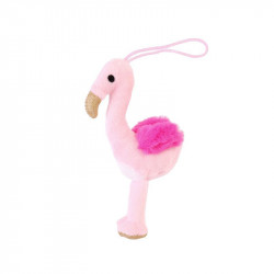 Grossiste peluche flamant rose de 15cm