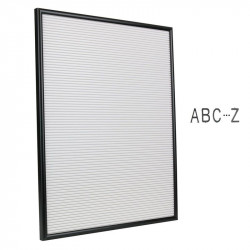 Grossiste letter board en plastique 166 lettres 40x50cm