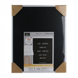 Grossiste letter board en plastique 166 lettres 40x50cm