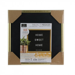 Grossiste letter board en plastique 166 letttres 25x25cm