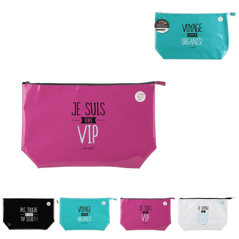 Grossiste trousse de toilette PVC