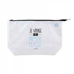 Grossiste trousse de toilette PVC blanche