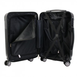 Grossiste valise cabine noire Berlin 35L