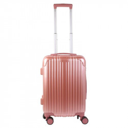 Grossiste valise cabine rose Paris 40L