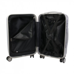 Grossiste valise cabine grise New-York 40L