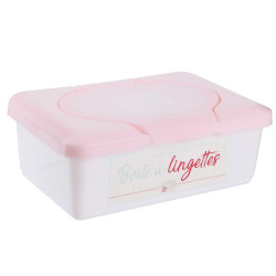 Grossiste boîte à lingettes rose