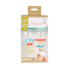 Grossiste biberon de 240ml x2 verts