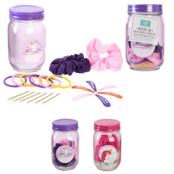 Grossiste Mason jar avec accessoires cheveux