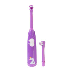 Grossiste brosse à dents électrique violette avec recharge pour enfant