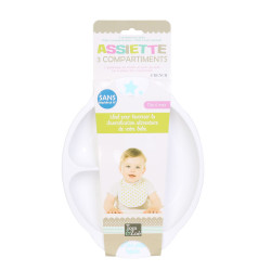 Grossiste assiette pour bébé compartimentée