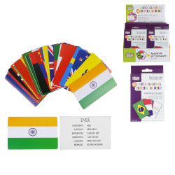 Grossiste carte éducative spécial pays et drapeaux