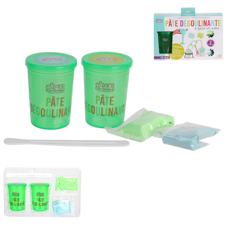 Grossiste coffret pâte gluante à fabriquer verte