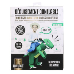 Grossiste déguisement gonflable en dinosaure pour enfant