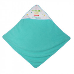 Grossiste cape de bain 75x75cm verte