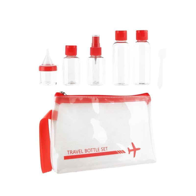 Grossiste et fournisseur. Kit de voyage avec 5 flacons corail.