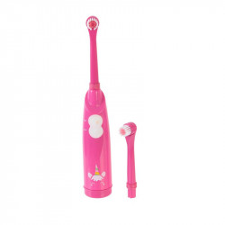 Grossiste brosse à dents électrique rose avec recharge pour enfant