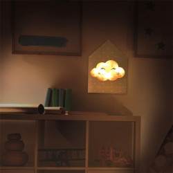 Grossiste décoration lumineuse maison en bois pour enfant