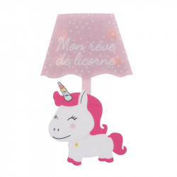 Grossiste veilleuse sticker murale en forme de licorne