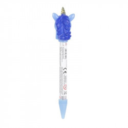 Grossiste et fournisseur. Stylo lumineux licorne bleu.