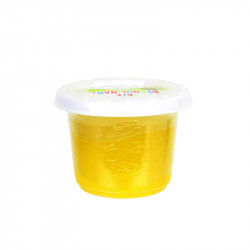 Grossiste pot de pâte gluante et dégoulinante jaune 500g