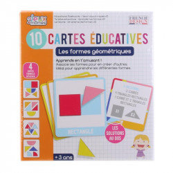 Grossiste carte éducative J'apprends les formes x10