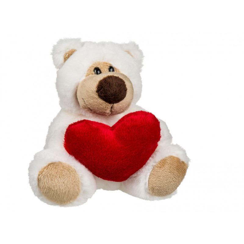 ours en peluche avec coeur