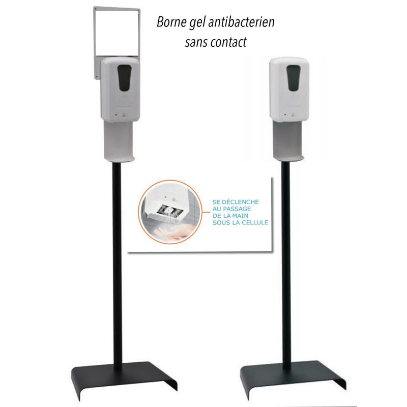 Grossiste Borne de gel hydroalcoolique sans contact Grossiste Borne de gel hydroalcoolique sans contact