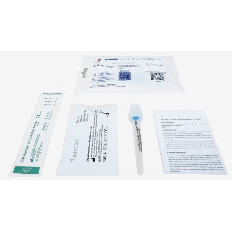 Grossiste Tests antigéniques FLUORECARE Grossiste Tests antigéniques FLUORECARE
