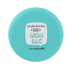 Purse compact mirror