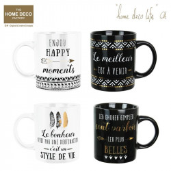 Grossiste et fournisseur. Mug Life en céramique